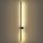 Brilagi - LED udendørs væglampe AURA LED/20W/230V 3000K IP54 97 cm sort