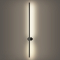 Brilagi - LED udendørs væglampe AURA LED/20W/230V 4000K IP54 97 cm sort