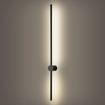 Brilagi - LED udendørs væglampe AURA LED/20W/230V 4000K IP54 97 cm sort