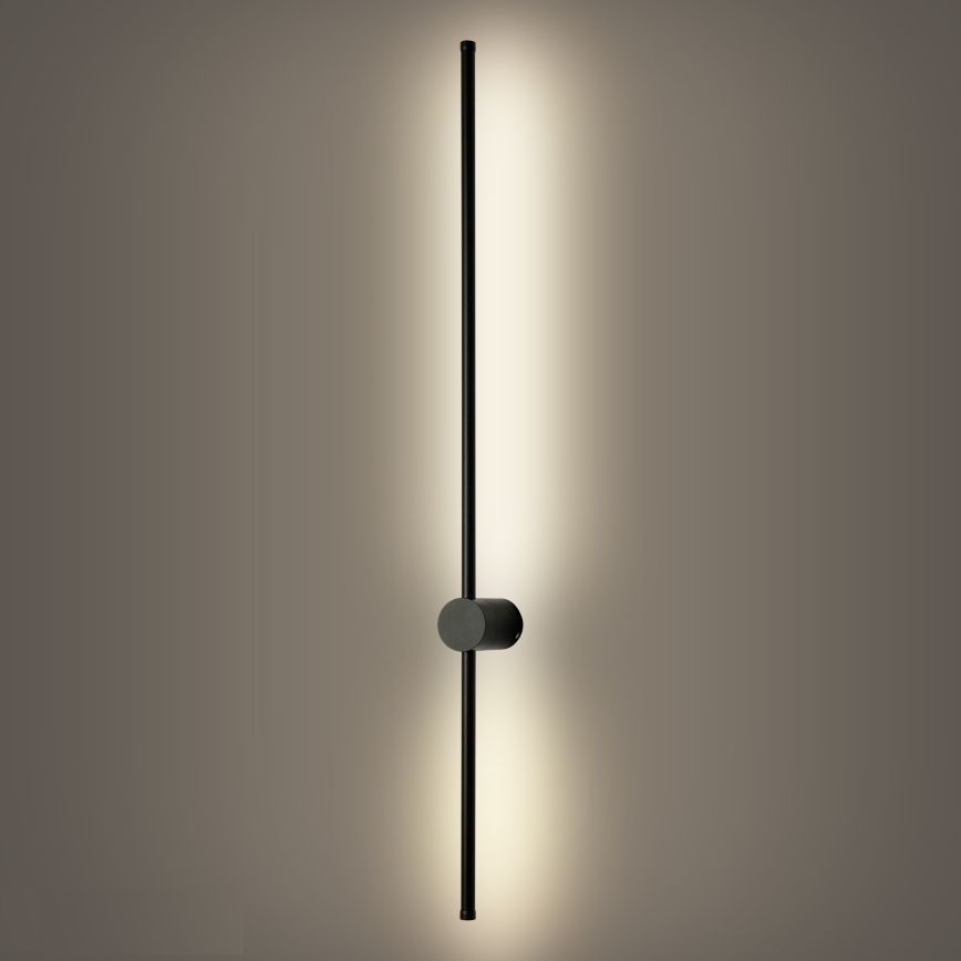 Brilagi - LED udendørs væglampe AURA LED/20W/230V 4000K IP54 97 cm sort