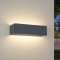 Brilagi - LED udendørs væglampe DONNANI LED/12W/230V 30 cm antracit IP44