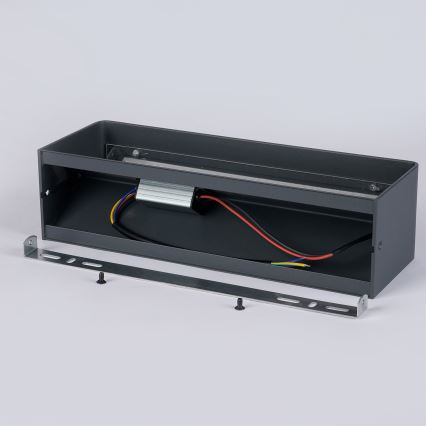 Brilagi - LED udendørs væglampe DONNANI LED/12W/230V 30 cm antracit IP44