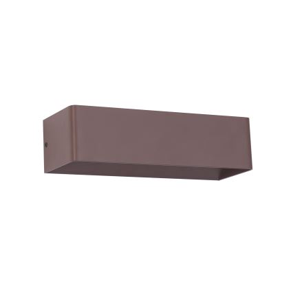 Brilagi - LED udendørs væglampe DONNANI LED/12W/230V 30 cm brun IP44