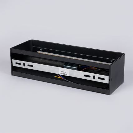 Brilagi - LED udendørs væglampe DONNANI LED/12W/230V 30 cm sort IP44