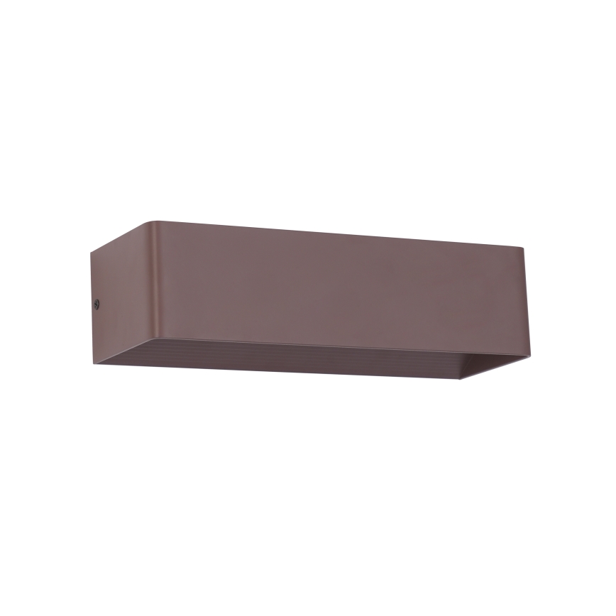 Brilagi - LED udendørs væglampe DONNANI LED/12W/230V brun IP44