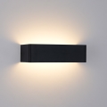 Brilagi - LED udendørs væglampe DONNANI LED/12W/230V sort IP44