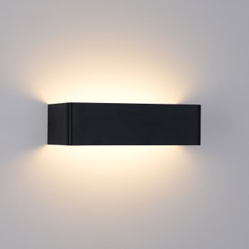 Brilagi - LED udendørs væglampe DONNANI LED/12W/230V sort IP44