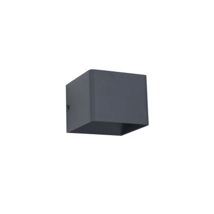 Brilagi - LED udendørs væglampe DONNANI LED/5W/230V 10 cm antracit IP44