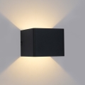 Brilagi - LED udendørs væglampe DONNANI LED/5W/230V 10 cm sort IP44