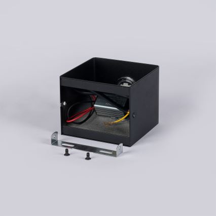 Brilagi - LED udendørs væglampe DONNANI LED/5W/230V 10 cm sort IP44