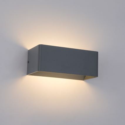 Brilagi - LED udendørs væglampe DONNANI LED/7W/230V 20 cm antracit IP44