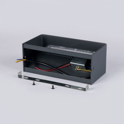 Brilagi - LED udendørs væglampe DONNANI LED/7W/230V 20 cm antracit IP44
