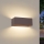 Brilagi - LED udendørs væglampe DONNANI LED/7W/230V 20 cm brun IP44