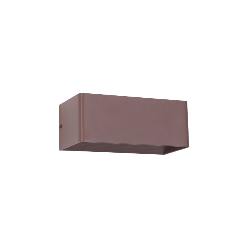 Brilagi - LED udendørs væglampe DONNANI LED/7W/230V 20 cm brun IP44