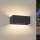 Brilagi - LED udendørs væglampe DONNANI LED/7W/230V 20 cm sort IP44