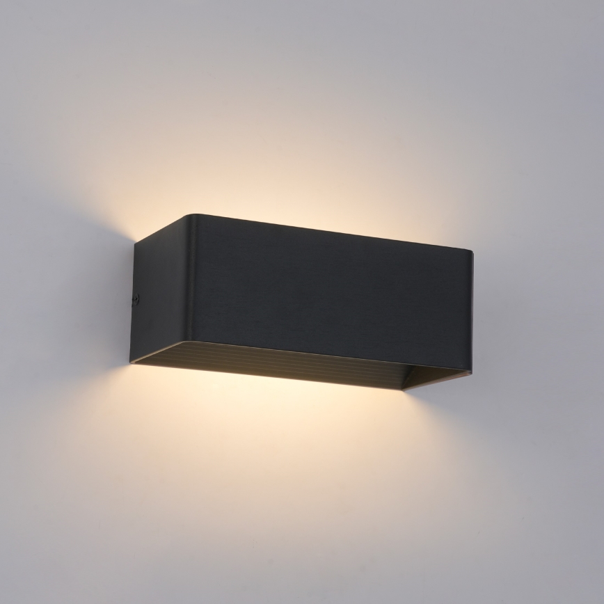 Brilagi - LED udendørs væglampe DONNANI LED/7W/230V 20 cm sort IP44