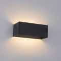 Brilagi - LED udendørs væglampe DONNANI LED/7W/230V sort IP44