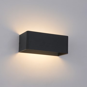 Brilagi - LED udendørs væglampe DONNANI LED/7W/230V sort IP44