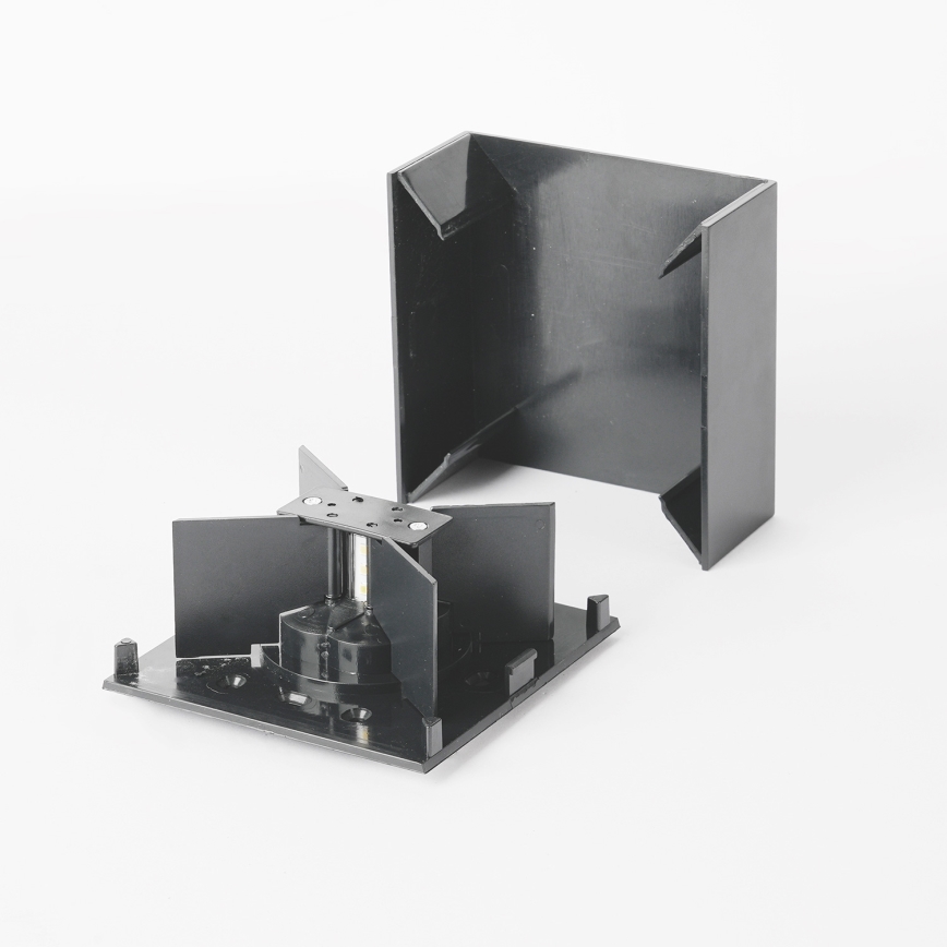 Brilagi - LED udendørs væglampe DOUBLERAY LED/4W/230V antracit IP65