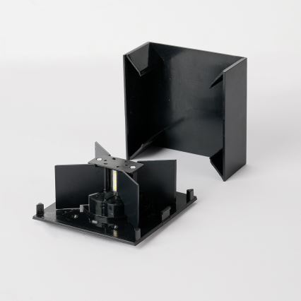 Brilagi - LED udendørs væglampe DOUBLERAY LED/4W/230V sort IP65