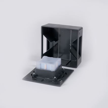 Brilagi -LED Udendørs væglampe DOUBLERAY LINE LED/6W/230V antracit IP54