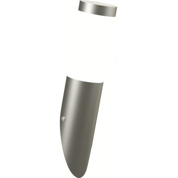 Brilagi - LED udendørs væglampe ELIA 1xE27/7W/230V 4000K IP44 mat krom