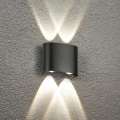 Brilagi - LED udendørs væglampe FLAREBOX LED/4W/230V sort IP65