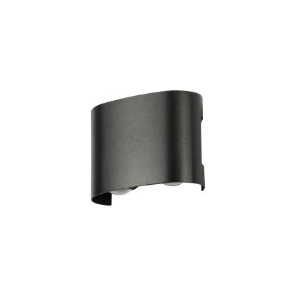 Brilagi - LED udendørs væglampe FLAREBOX LED/4W/230V sort IP65