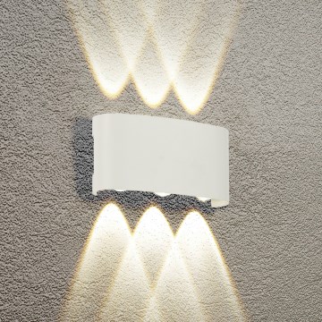 Brilagi - LED udendørs væglampe FLAREBOX LED/6W/230V hvid IP65