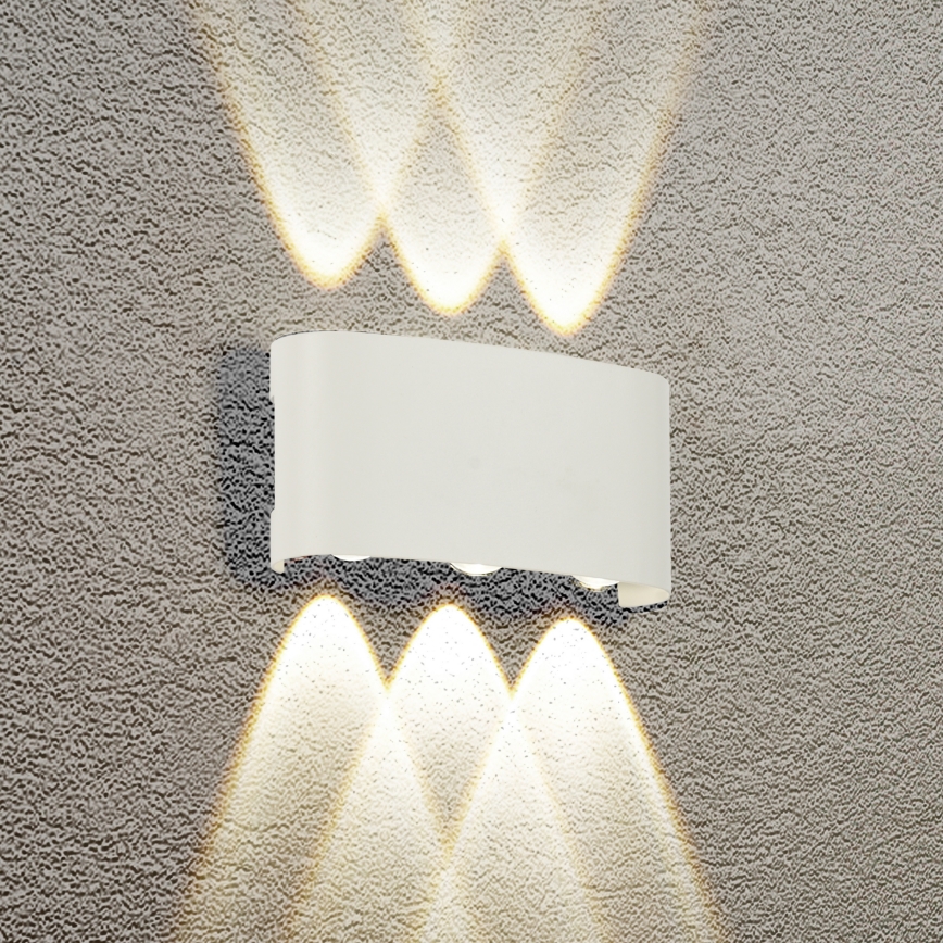 Brilagi - LED udendørs væglampe FLAREBOX LED/6W/230V hvid IP65