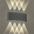 Brilagi - LED udendørs væglampe FLAREBOX LED/8W/230V antracit IP65