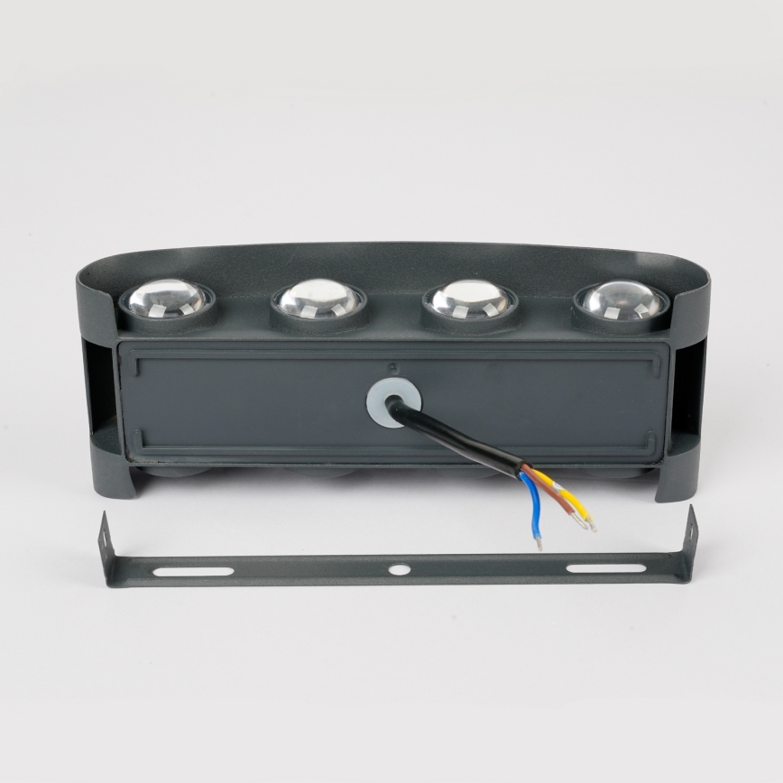 Brilagi - LED Udendørs væglampe FLAREBOX LED/8W/230V antracit IP65
