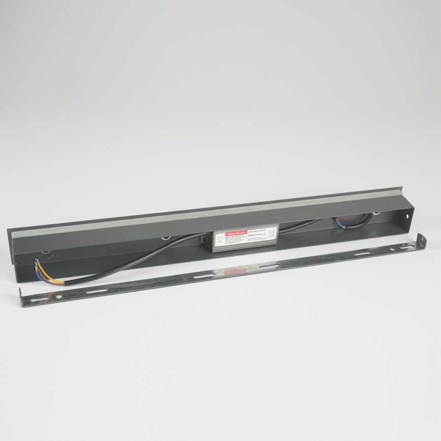 Brilagi - LED udendørs vægarmatur LINEAR LED/12W/230V 3000K IP65 50 cm antracit CRI 90
