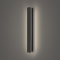 Brilagi - LED udendørs væglampe LINEAR LED/12W/230V 4000K IP65 50 cm sort