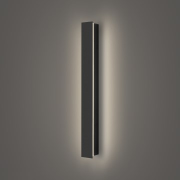 Brilagi - LED udendørs væglampe LINEAR LED/12W/230V 4000K IP65 50 cm sort