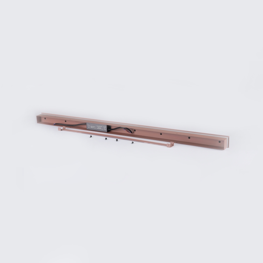 Brilagi - LINEAR LED udendørs vægarmatur 22W/230V 3000K IP65 100 cm brun CRI 90