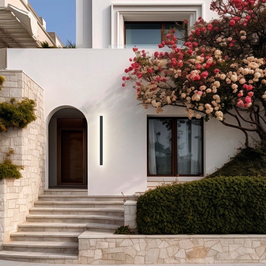 Brilagi - LED udendørs vægarmatur LINEAR LED/22W/230V 3000K IP65 100 cm antracit CRI 90