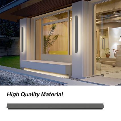 Brilagi - LED udendørs væglampe LINEAR LED/22W/230V 4000K IP65 100 cm antracit CRI 90