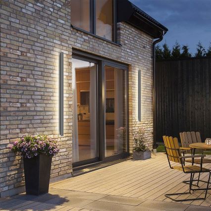 Brilagi - LED udendørs vægarmatur LINEAR LED/32W/230V 3000K IP65 140 cm antracit CRI 90