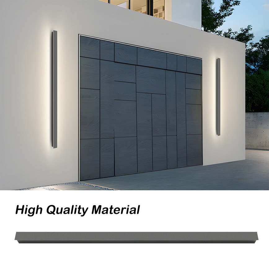 Brilagi - LED udendørs vægarmatur LINEAR LED/32W/230V 3000K IP65 140 cm antracit CRI 90