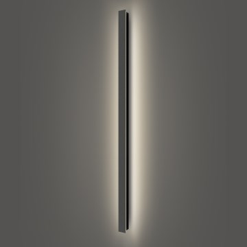 Brilagi - LED udendørs væglampe LINEAR LED/32W/230V 4000K IP65 140 cm sort