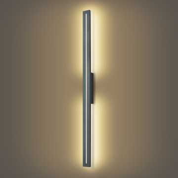 Brilagi - LED udendørs væglampe LINEO LED/24W/230V 3000K IP65 100 cm antracit