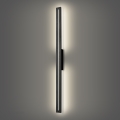 Brilagi - LED udendørs væglampe LINEO LED/24W/230V 4000K IP65 100 cm sort
