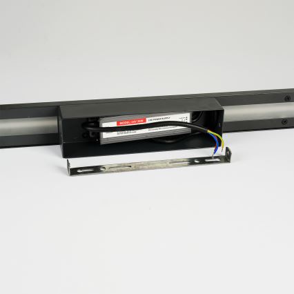 Brilagi - LED udendørs vægarmatur LINEO LED/24W/230V 4000K IP65 100 cm sort CRI 90