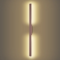 Brilagi - LED udendørs væglampe LUNA LED/24W/230V 3000K IP65 100 cm brun CRI 90