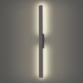 Brilagi - LED udendørs væglampe LUNA LED/24W/230V 4000K IP65 100 cm antracit