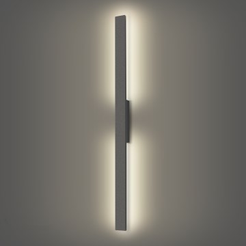 Brilagi - LED udendørs væglampe LUNA LED/24W/230V 4000K IP65 100 cm antracit