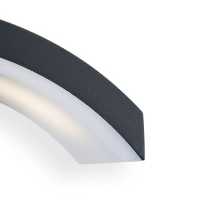 Brilagi - LED Udendørs Væglampe med Sensor ARCELO LED/8W/230V IP54