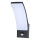 Brilagi - LED Udendørs Væglampe med Sensor ARCELO LED/9W/230V IP44