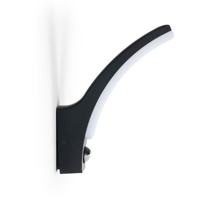 Brilagi - LED Udendørs Væglampe med Sensor ARCELO LED/9W/230V IP44